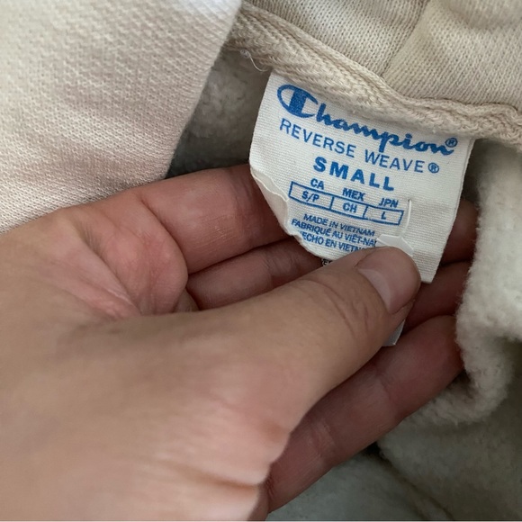 Champion Powerpuff Girls Cream Cropped Hoodie S - Picture 6 of 8